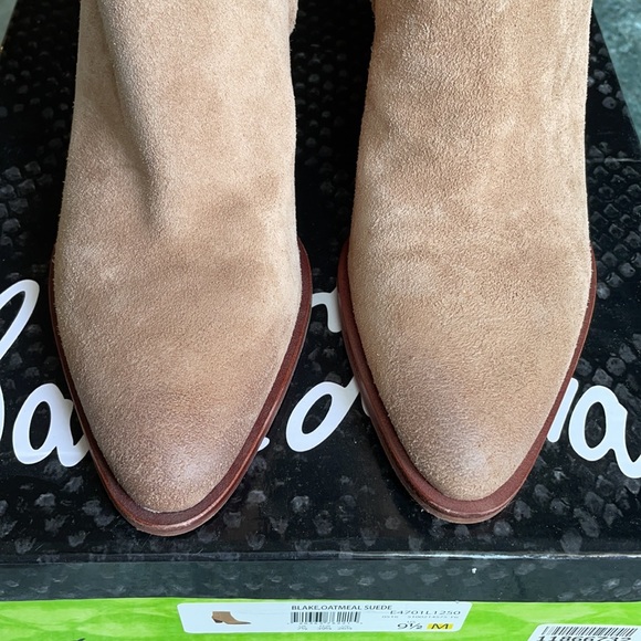 Sam Edelman | Blake Oatmeal Suede Bootie - Picture 6 of 6